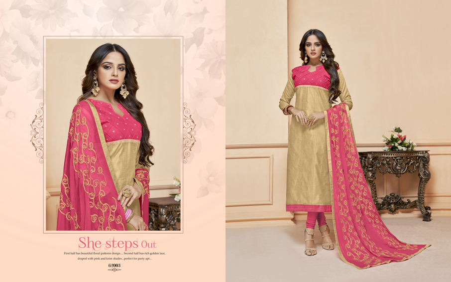 Muskan Vol-62 Kaavya Creation Design Dress Materials Muskan Vol-62 Kaavya Creation Design Dress Materials